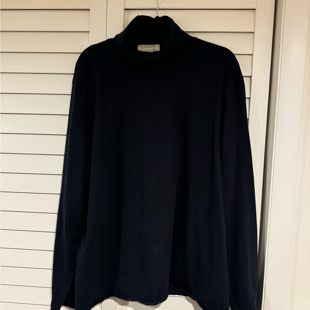 J.Crew Navy Turtleneck Sweater